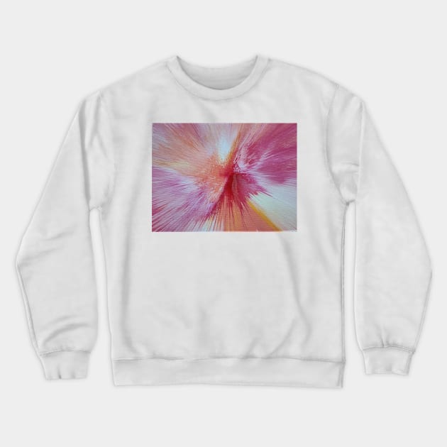 Pinkie spin Crewneck Sweatshirt by Kim-Pratt